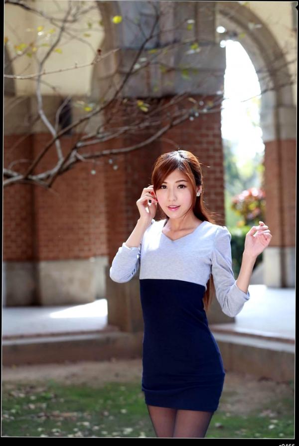    台湾正妹_Agant小静台大校园外拍，黑丝配职业装尽显知性御姐魅力写真集[71P]第10张图片