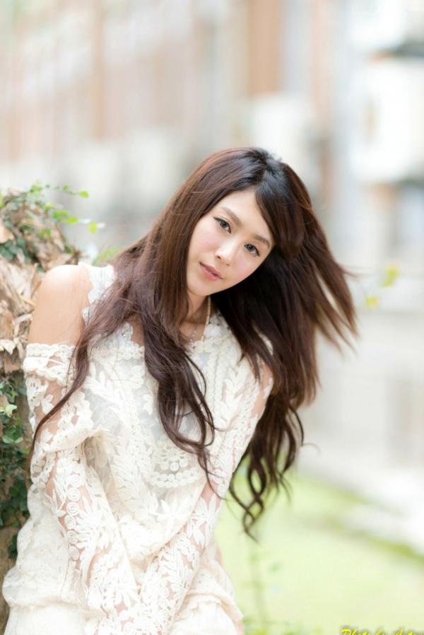    台湾正妹 Miso夏晴 台大外拍唯美私房写真 清新气质女神户外街拍第14张图片