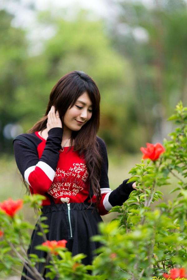    台湾正妹 Miso夏晴 台大外拍唯美私房写真 清新气质女神户外街拍第25张图片
