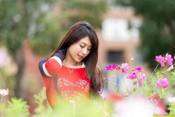    台湾正妹 Miso夏晴 台大外拍唯美私房写真 清新气质女神户外街拍第28张图片