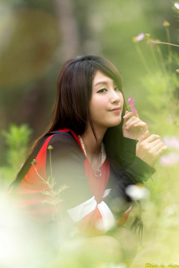    台湾正妹 Miso夏晴 台大外拍唯美私房写真 清新气质女神户外街拍第45张图片