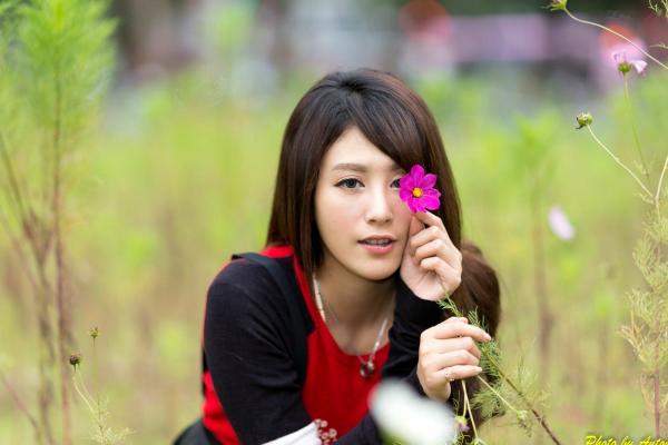    台湾正妹 Miso夏晴 台大外拍唯美私房写真 清新气质女神户外街拍第55张图片