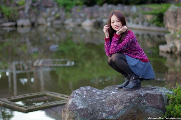    台湾正妹思綺《雙溪公園》户外街拍，多套穿搭展示青春活力与清新甜美写真集第42张图片