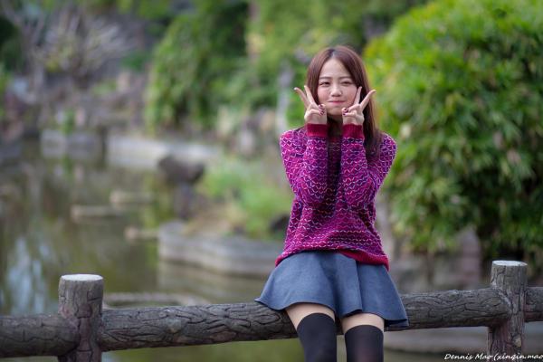    台湾正妹思綺《雙溪公園》户外街拍，多套穿搭展示青春活力与清新甜美写真集第50张图片