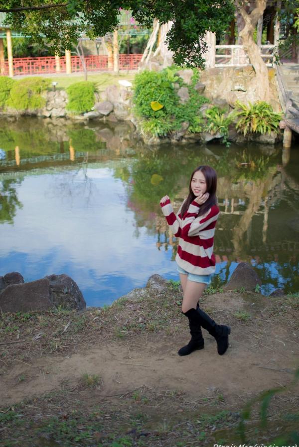    台湾正妹思綺《雙溪公園》户外街拍，多套穿搭展示青春活力与清新甜美写真集第68张图片