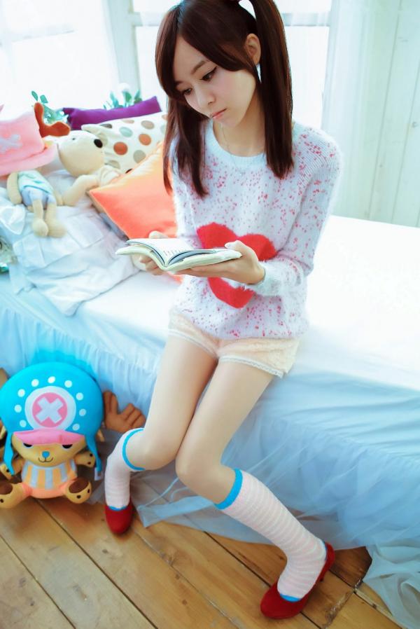    台湾正妹Anita林千如《空靈少女》清纯私房写真，居家与动漫风演绎清新唯美气质第4张图片