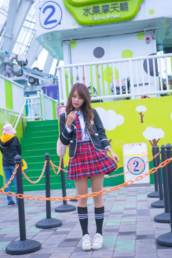    台湾正妹Candy孙卉彤：新儿童乐园清纯JK制服写真，元气满满的校园女神第65张图片