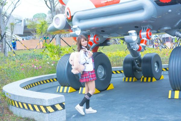    台湾正妹Candy孙卉彤：新儿童乐园清纯JK制服写真，元气满满的校园女神第86张图片
