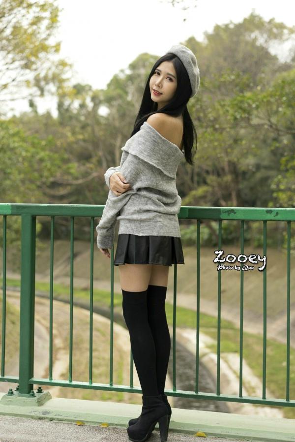    台湾正妹Zooey清新户外街拍写真，三套精美穿搭展现迷人气质，为你解锁更多治愈系瞬间[62P]第38张图片