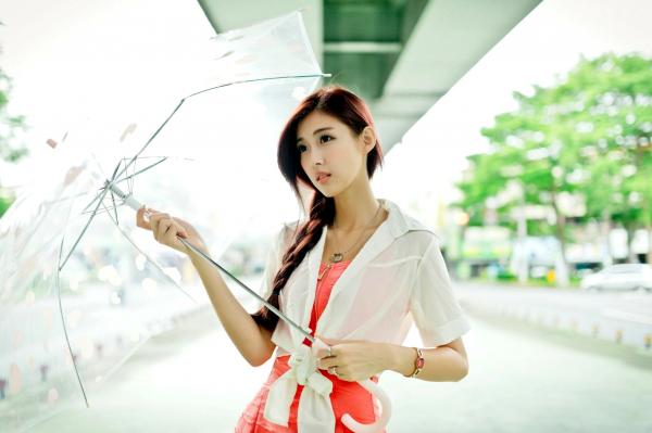    台湾正妹金允乔Kila晶晶《環南公寓街拍》甜美户外写真，清纯少女治愈风，高颜值长腿少女日常穿搭摄影第68张图片
