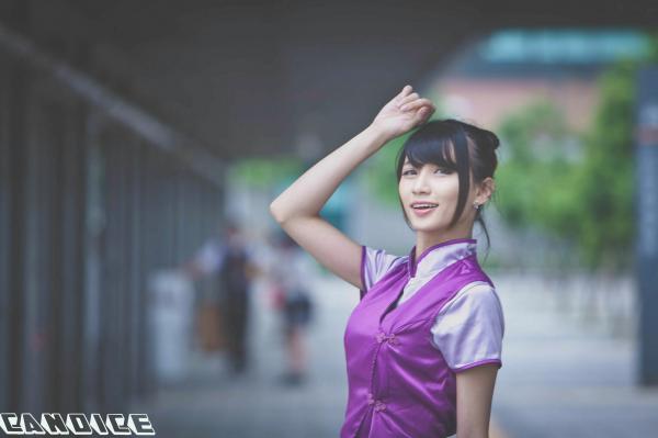    台湾正妹蔡译心Candice空姐角色扮演街拍写真，精致制服诱惑搭配黑丝美腿[41P]第5张图片