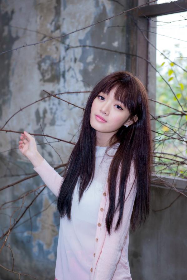    台湾美女林岗怡Didy《粉色少女》户外写真，青春甜美笑容清新治愈，邻家少女灵动私房照第19张图片
