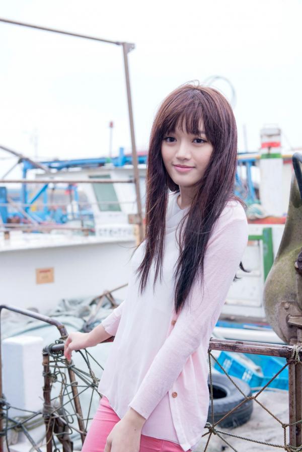    台湾美女林岗怡Didy《粉色少女》户外写真，青春甜美笑容清新治愈，邻家少女灵动私房照第22张图片