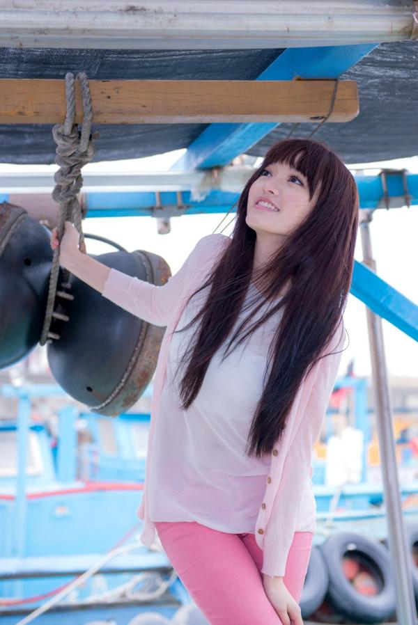    台湾美女林岗怡Didy《粉色少女》户外写真，青春甜美笑容清新治愈，邻家少女灵动私房照第37张图片