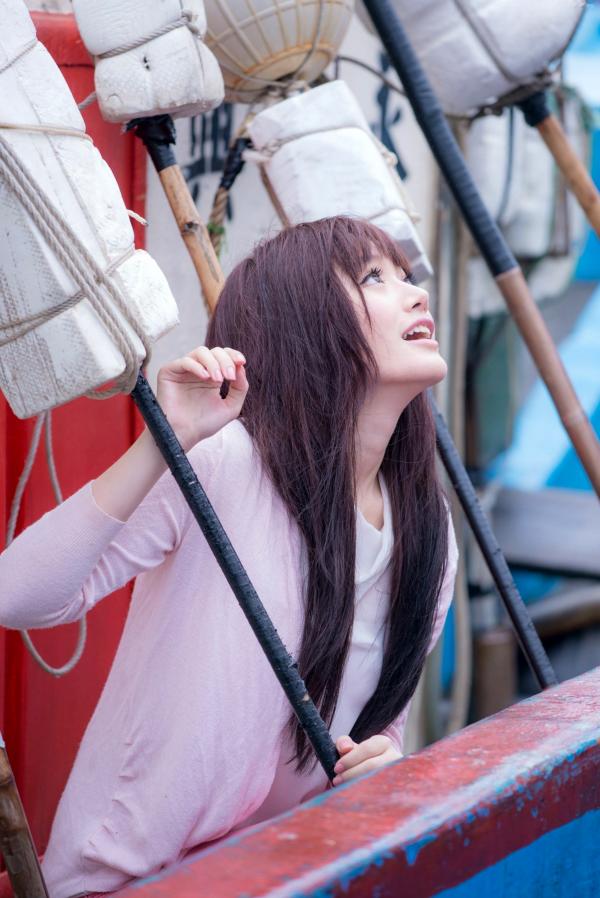    台湾美女林岗怡Didy《粉色少女》户外写真，青春甜美笑容清新治愈，邻家少女灵动私房照第47张图片