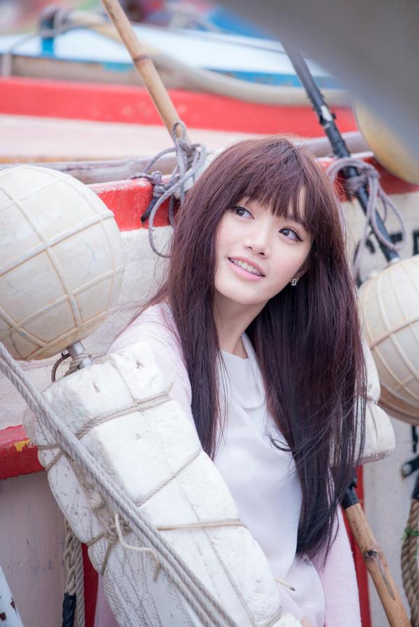    台湾美女林岗怡Didy《粉色少女》户外写真，青春甜美笑容清新治愈，邻家少女灵动私房照第55张图片