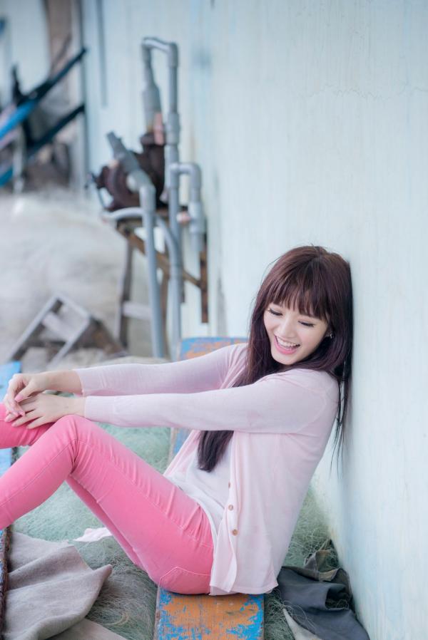    台湾美女林岗怡Didy《粉色少女》户外写真，青春甜美笑容清新治愈，邻家少女灵动私房照第64张图片