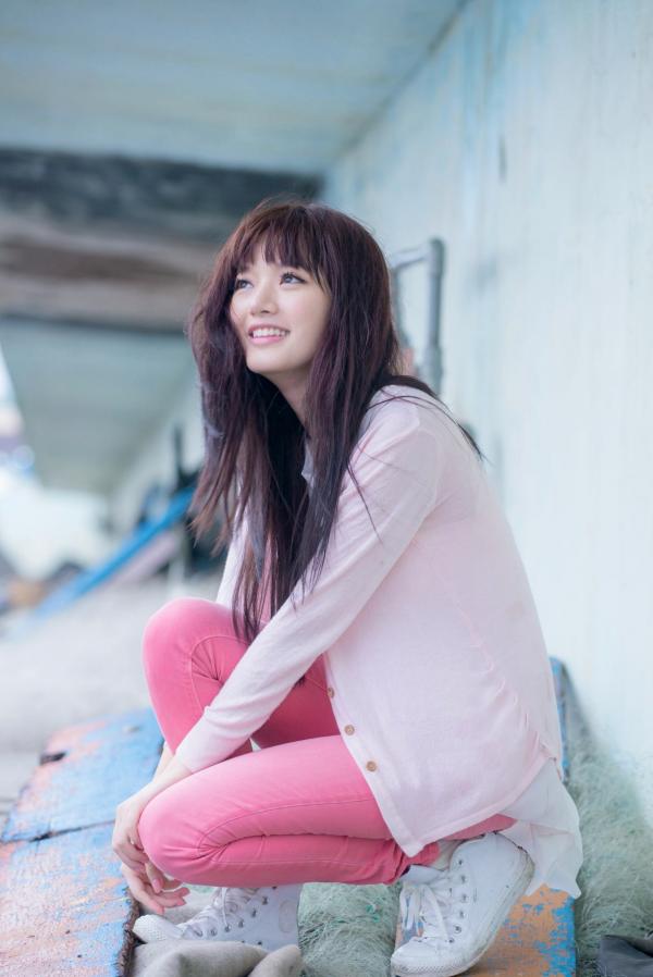    台湾美女林岗怡Didy《粉色少女》户外写真，青春甜美笑容清新治愈，邻家少女灵动私房照第74张图片