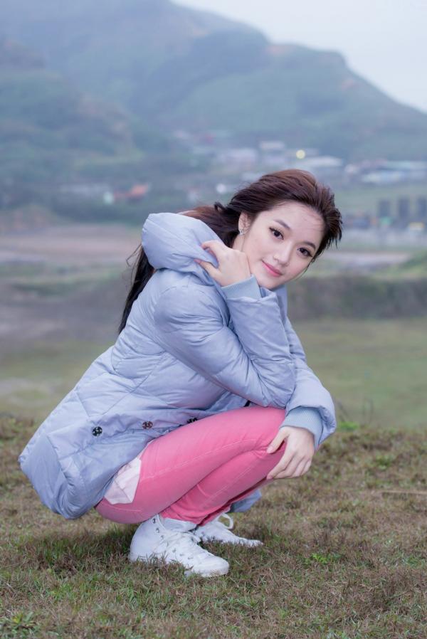    台湾美女林岗怡Didy《粉色少女》户外写真，青春甜美笑容清新治愈，邻家少女灵动私房照第91张图片