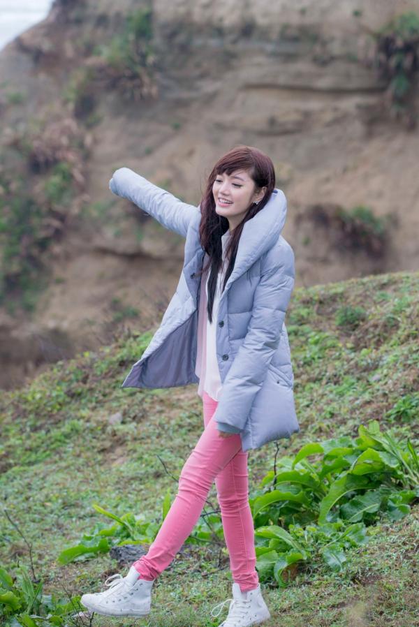    台湾美女林岗怡Didy《粉色少女》户外写真，青春甜美笑容清新治愈，邻家少女灵动私房照第93张图片