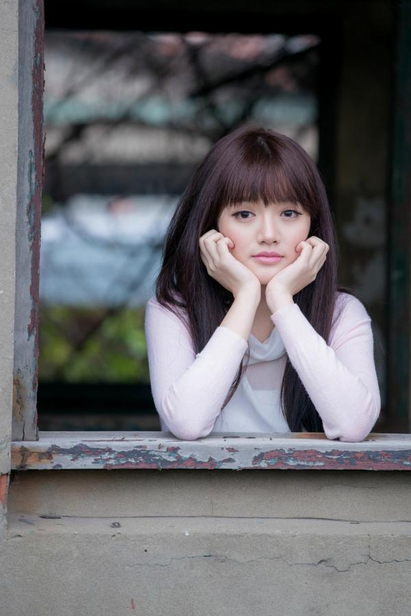    台湾美女林岗怡Didy《粉色少女》户外写真，青春甜美笑容清新治愈，邻家少女灵动私房照第95张图片