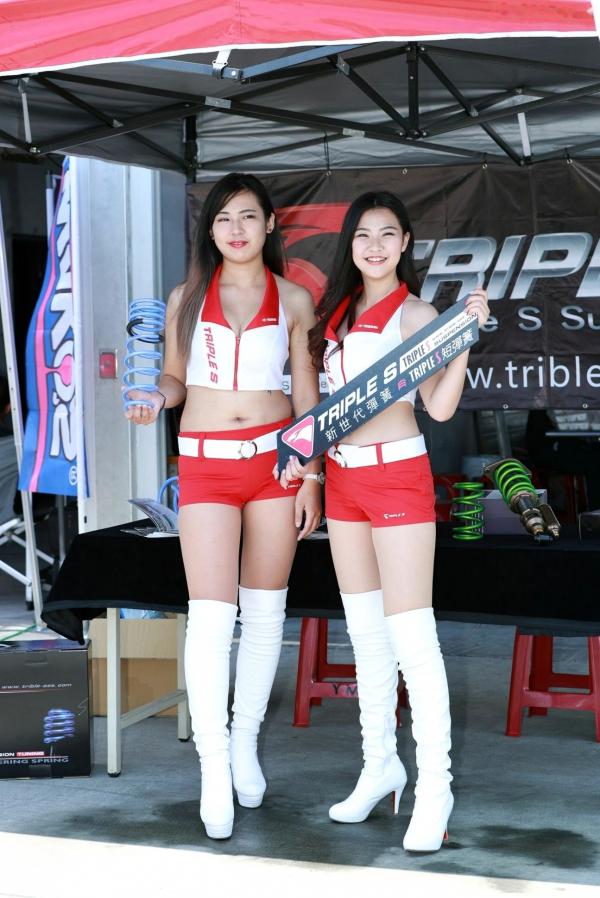    台湾正妹赛车女郎：TSF-R2台湾大赛车第二站，性感制服模特现场高清图集 [150P]第14张图片