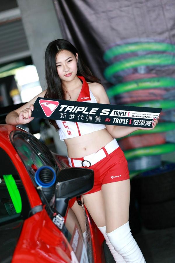    台湾正妹赛车女郎：TSF-R2台湾大赛车第二站，性感制服模特现场高清图集 [150P]第39张图片