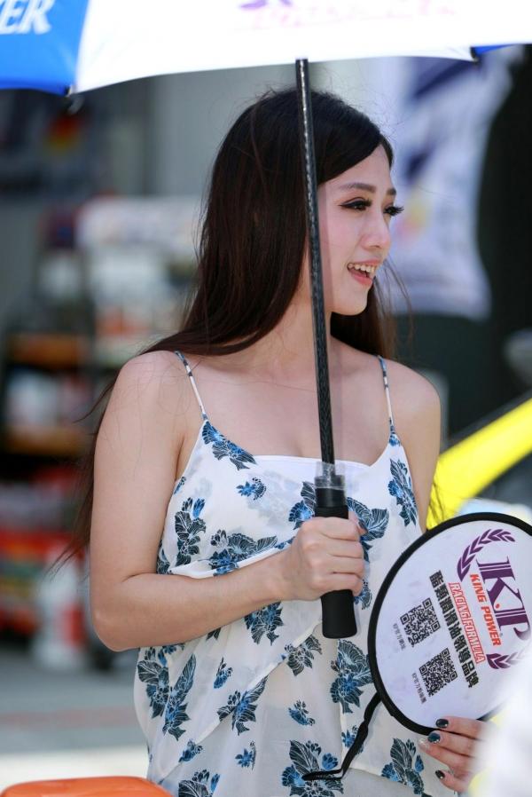    台湾正妹赛车女郎：TSF-R2台湾大赛车第二站，性感制服模特现场高清图集 [150P]第53张图片