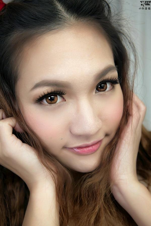   台湾正妹郭媖、晓希、萱萱《圣诞节棚拍》精选写真，清凉圣诞装制服诱惑，火辣身材绝美展示第19张图片
