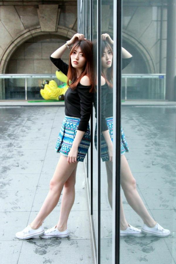    台湾正妹_ Brindy薛薛《板橋外拍》时尚街拍写真，演绎都市清纯邻家女神范儿[67P]第48张图片