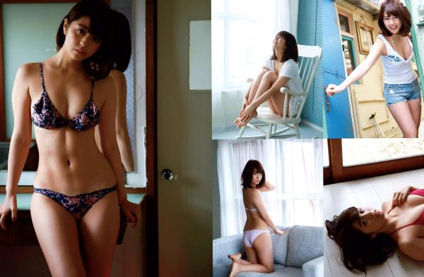    FLASH杂志写真集：柳ゆり菜、長瀬麻美等五大尤物联袂出演，私房居家与泳装大尺度火辣诱惑，日本顶级写真盛宴[14P]第3张图片
