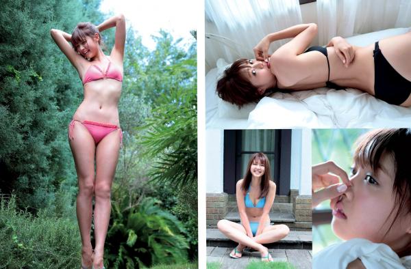    FLASH杂志写真合集：向井地美音、细川富美子、松元绘里花、菊川怜泳装私房写真精选第13张图片