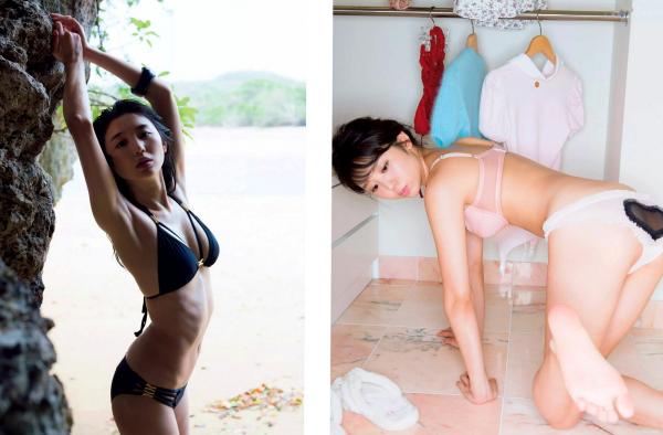    FLASH杂志写真：生田绘梨花、吉木里沙等群星盛宴，清纯居家与夏日性感比基尼精选集第6张图片