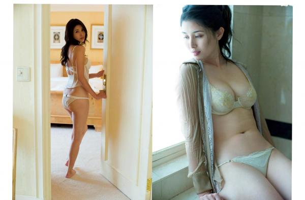    FLASH杂志写真：桥本爱实、朝比奈彩等五位女神，海边泳装比基尼户外写真集第4张图片
