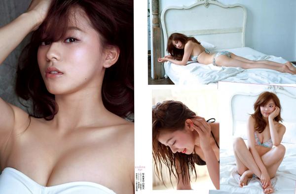    FLASH杂志写真_朝比奈彩、高野人母美、村上友梨、松井爱莉合集：清纯校服与性感比基尼、冷艳绑带艺术大片第8张图片