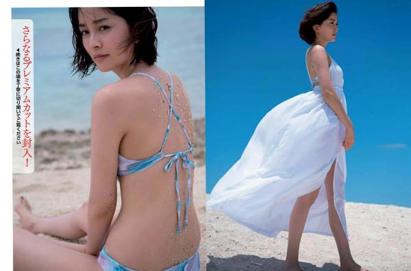    FLASH杂志写真实录：山崎真实、石桥杏奈等众女神演绎沙滩唯美与居家私房诱惑（20P）第9张图片