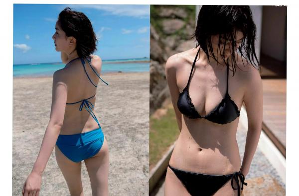    FLASH杂志写真实录：山崎真实、石桥杏奈等众女神演绎沙滩唯美与居家私房诱惑（20P）第12张图片