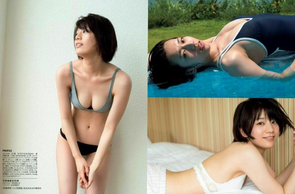    FLASH杂志写真实录：山崎真实、石桥杏奈等众女神演绎沙滩唯美与居家私房诱惑（20P）第17张图片