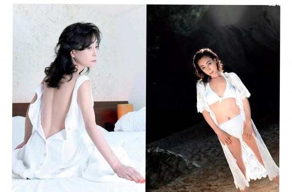    FLASH杂志写真_宫脇咲良、内田理央、桥本爱实、柏原芳惠，沙滩比基尼与优雅私房写真合集[17P]第16张图片