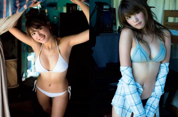    FLASH杂志写真集：山本彩、久松郁实等五人组，清纯比基尼与元气街拍，多元风格视觉盛宴第3张图片