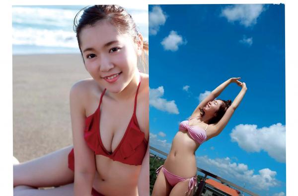    FLASH杂志写真集：山本彩、久松郁实等五人组，清纯比基尼与元气街拍，多元风格视觉盛宴第12张图片