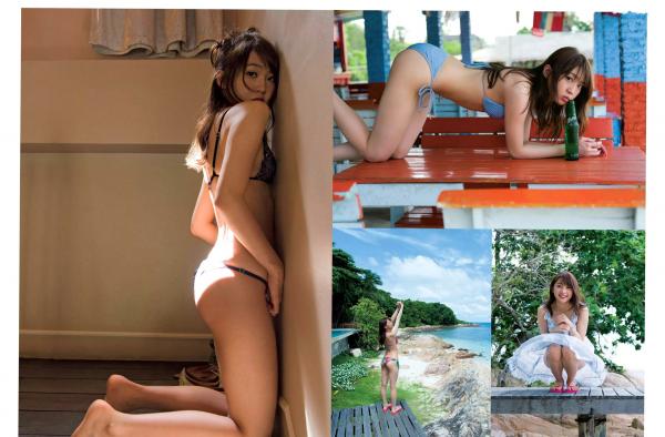   FLASH杂志写真：山地まり、浅川梨奈等沙滩泳装与居家私房福利大赏第11张图片