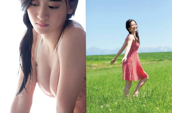    FLASH杂志写真_上西惠 柏木由纪 矶山沙也加 2015.10.20特辑_日系女神沙滩泳装写真及访谈合集第3张图片