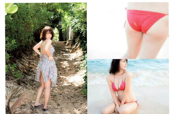    FLASH杂志写真_上西惠 柏木由纪 矶山沙也加 2015.10.20特辑_日系女神沙滩泳装写真及访谈合集第11张图片
