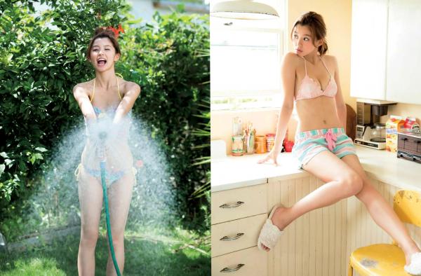    FLASH杂志写真2015精选：朝比奈彩、川口春奈等超强阵容，清纯私房与热辣比基尼展现女神迷人风采第3张图片