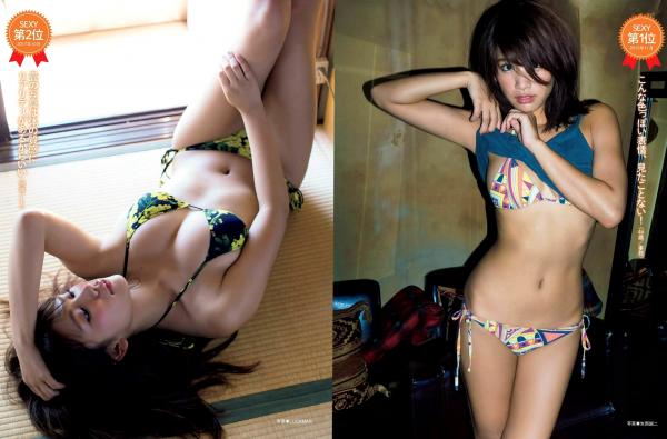    FLASH杂志写真 2018.06.26：わちみなみ、永尾まりや、久松郁实等日系女神比基尼私房精选画报第14张图片