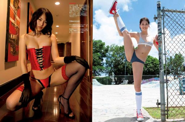    FLASH杂志写真 2018.06.26：わちみなみ、永尾まりや、久松郁实等日系女神比基尼私房精选画报第21张图片