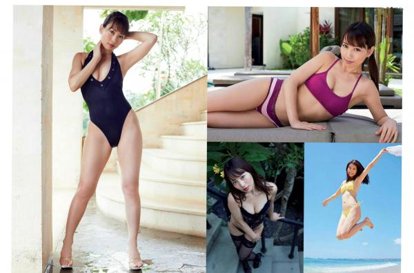    FLASH杂志精选写真：浅川梨奈、土屋太凤、深田恭子等女神比基尼私房诱惑精选第25张图片