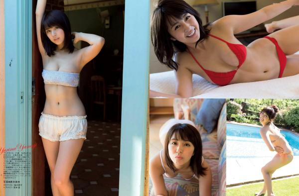    2015年9月FLASH杂志写真精选：深田恭子、柳ゆり菜、逢坂はるな等多位顶流女神比基尼湿身泳装诱惑合集[12P]第8张图片