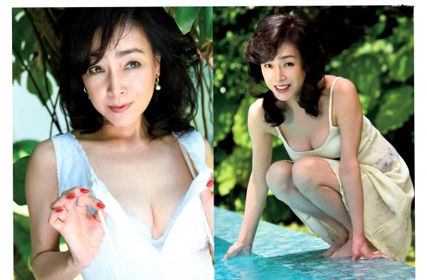    FLASH杂志写真：熊田曜子、柏原芳惠高清美图，比基尼、私房内衣性感大尺度出镜，展现成熟女性优雅魅力，2017.08.01经典特辑第7张图片